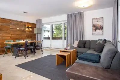 Image de Moonlight with balcony approx. 96m² short stay - Karwendelblick Apartments