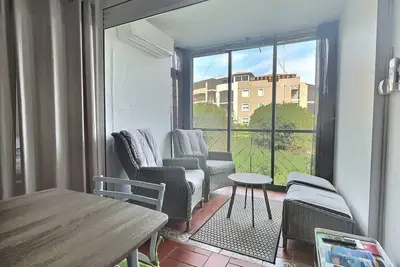 Image de T2 en Rez de jardin plage de Miramar