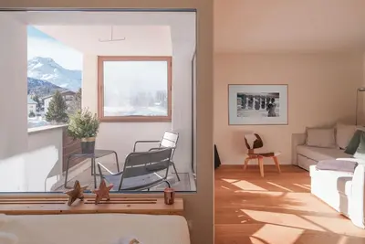 Image de Residenza Lagrev - 2 1/2 room flat no. 206 - Type 25a - 2nd floor - South