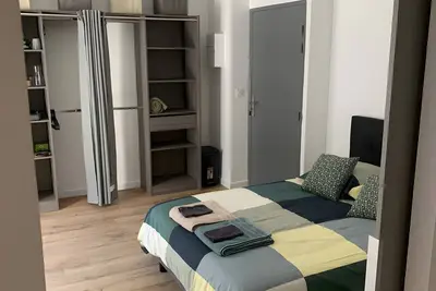 Image de Studio '4' avec terrasse privée, jardin commun et Wi-Fi