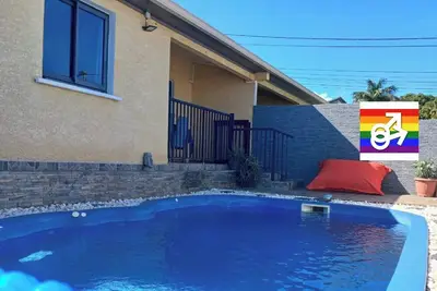 Image de Maison d'hôtes de charme calme et reposante sans vis-à-vis, piscine privée balnéo