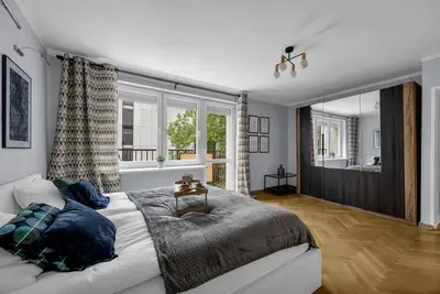 Image de Powiśle Apt - Balcony, Workspace - by Rentujemy