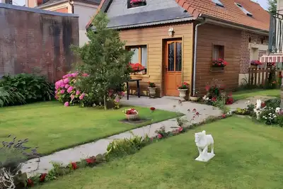 Image de Maison de vacances 'Maison À Saint-Blimont' avec terrasse
