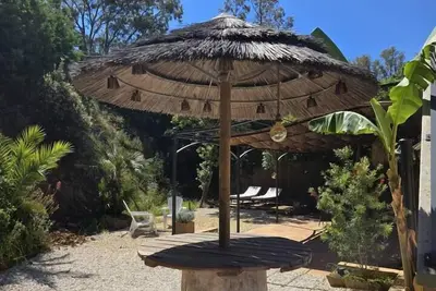 Image de La Croix Valmer la Ferme le Vergeron-rez de jardin