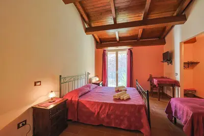 Image de Chambre 'Stromboli' avec terrasse partagée, jardin commun et climatisation