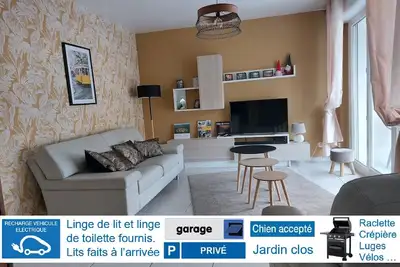 Image de Maison spacieuse et calme à Gérardmer avec jardin et garage avec recharge Ve