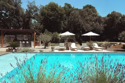Image de Maison Alcyon  ->Piscine 12x6/babyfoot/ping-pong/pétanque