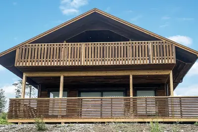 Image de Belle maison à åmli avec vue sur la montagne