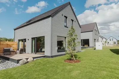 Image de Maison de vacances familiale de style scandinave