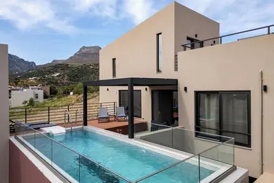 Image de New Seaview Villa with Private Pool, 100m from the Beach in Plakias, South Crete