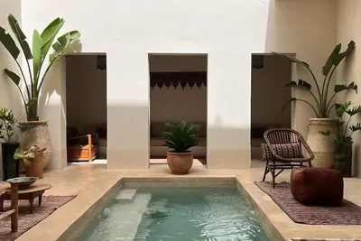 Image de Dar Madjoul - Luxury 4-bedroom Riad in Marrakech with Pool and Ac