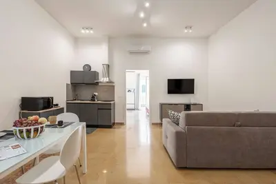 Image de Appartement 'Almaré Mondello' avec balcon, Wi-Fi et climatisation