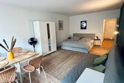 Image de TheFairLoft - Sunny studio in direct proximity to the trade fair/arena and city center