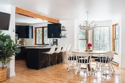 Image de 3 bedroom chalet on the river, indoor sauna, close to the ski village