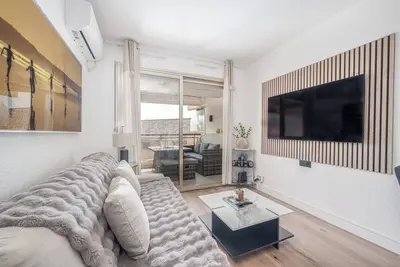 Image de Chic 1 Bedroom Apartment Minutes from Croissette, Terrace & Ac
