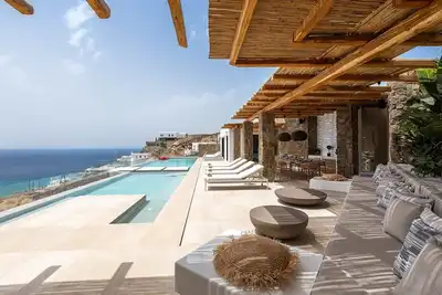 Image de Thrilling Mykonos Villa | Villa Poseidon’s Edge | 6 Bedrooms | Sea Views