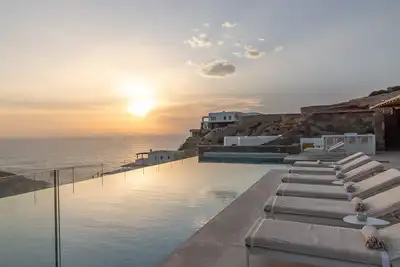 Image de Exquisite Mykonos Villa | Villa MythiÃ¡ | 7 Bedrooms | Breathtaking Sea Views
