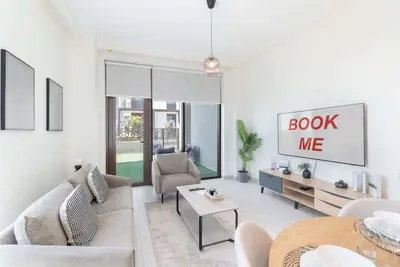 Image de StayShort - Dubai Creek Harbour sleeps 4 with access to Lagoon