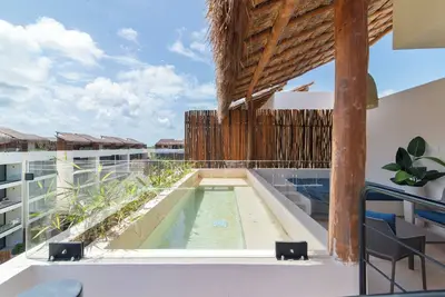 Image de Casa Madonna, Penthouse with Rooftop & Private Pool in Samsara Tulum