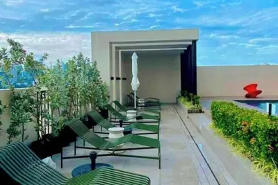 Image de Overlooking CityView Near It park Free Pool, WiFi