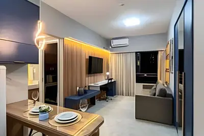 Image de Apartment 100 meters from the beach in the best location in Boa Viagem