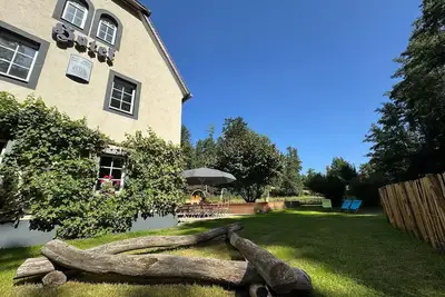 Image de Helmmühle - Schöne's idyllic vacation home in a secluded location with pool and sauna