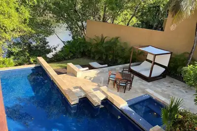 Image de Water front Luxury Two Bedroom Villa with Pool, Mayakoba, Mexico Family-friendly