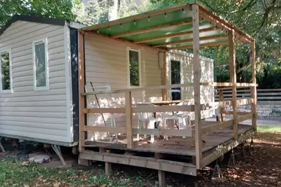 Image de Mobil-home 25m² avec terrasse à Meyrueis