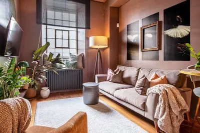 Image de Design-Vue sur la cour-Appartement-Salle de bain privée