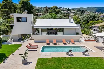 Image de Thrilling Lefkada Villa | Villa Thea Mare | 3 Bedrooms | Private Outdoor Pool