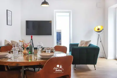 Image de Vacation apartment Deichstuben 1 in Büsum: harbor, 2 bedrooms, sauna & terrace