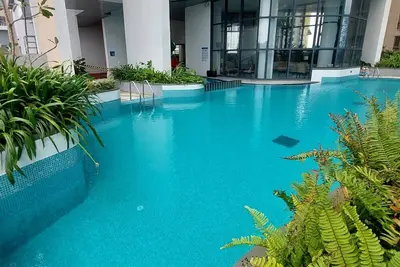 Image de 2-bedroom apartment with Ac, fitness room and pool in the heartof  Colombo