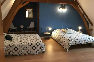 Image de Chambres d'hôtes 'À La Ferme' avec terrasse partagée et Wi-Fi
