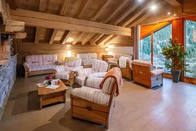 Image de Remise en forme, piscine, sauna, hammam, terrasse, parking, télévision, 34m², Champagny-en-Vanoise