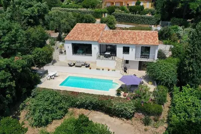 Image de Villa Micoline au calme, vue mer, piscine privée