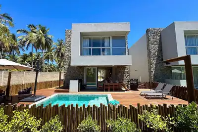 Image de House with pool and barbecue in Milagres