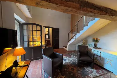 Image de Maison dans un village médiéval.