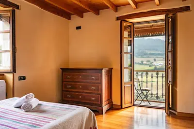 Image de Chambre Cabozo avec vue sur la montagne et balcon privé