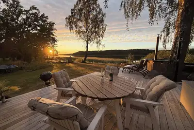 Image de Unique Island Escape on Lake Roxen with Stunning Panorama Views, boat included