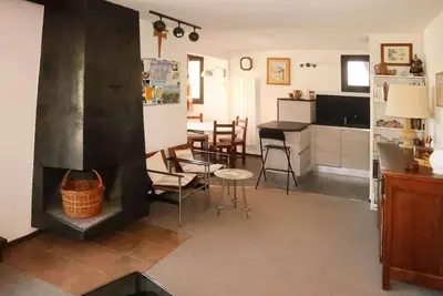 Image de 50m du centre station, 2ème étage, vue pistes de ski, terrasse, télévision, casier à ski, 50m²