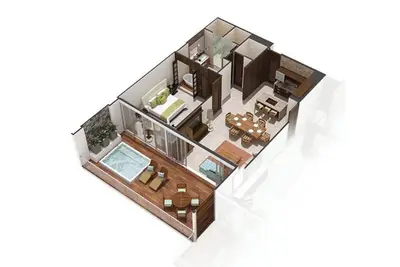 Image de 1 Bedroom Suite