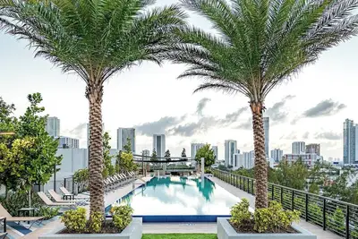 Image de Chic apartment with rooftop pool and Ac in delightful Miami