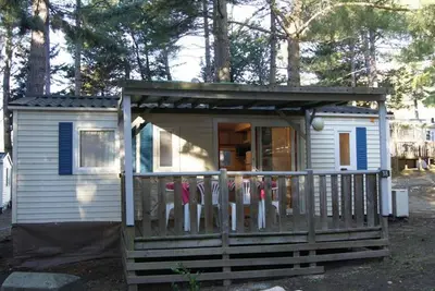 Image de Mobil home confortable avec terrasse à Sournia