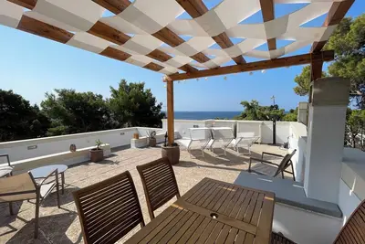 Image de Seaside 2 bedrooms condo villa with seaview rooftop & balcony - family relax