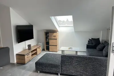 Image de \"Weiher Lounge\" vacation apartment in the tranquil village of Huppenbroich