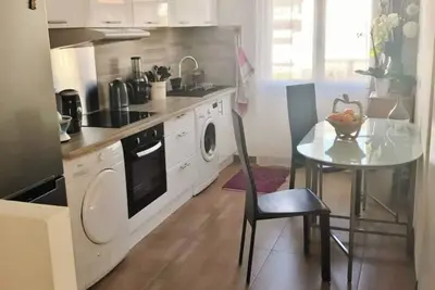 Image de Coeur Juan les pins, proche plages, spacieux 2p