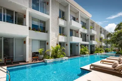 Image de Nhoa 103a Lux 2br Condo Pool access in Aldea Zama