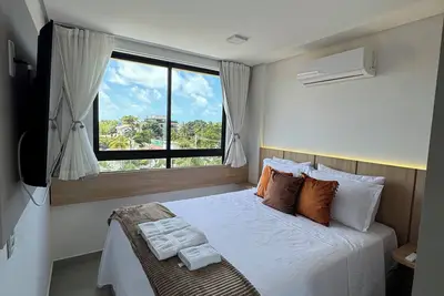 Image de Complete apartment, new, Porto de Galinhas Center, 3 minutes from the Natural Pools