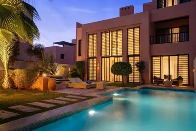 Image de 4 bedrooms villa in golf course marrakech