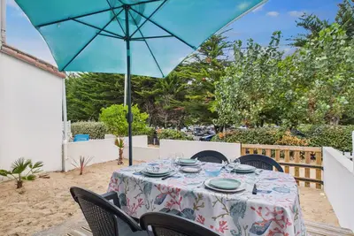 Image de 200m de la plage, appart pour 2adultes/2enfants